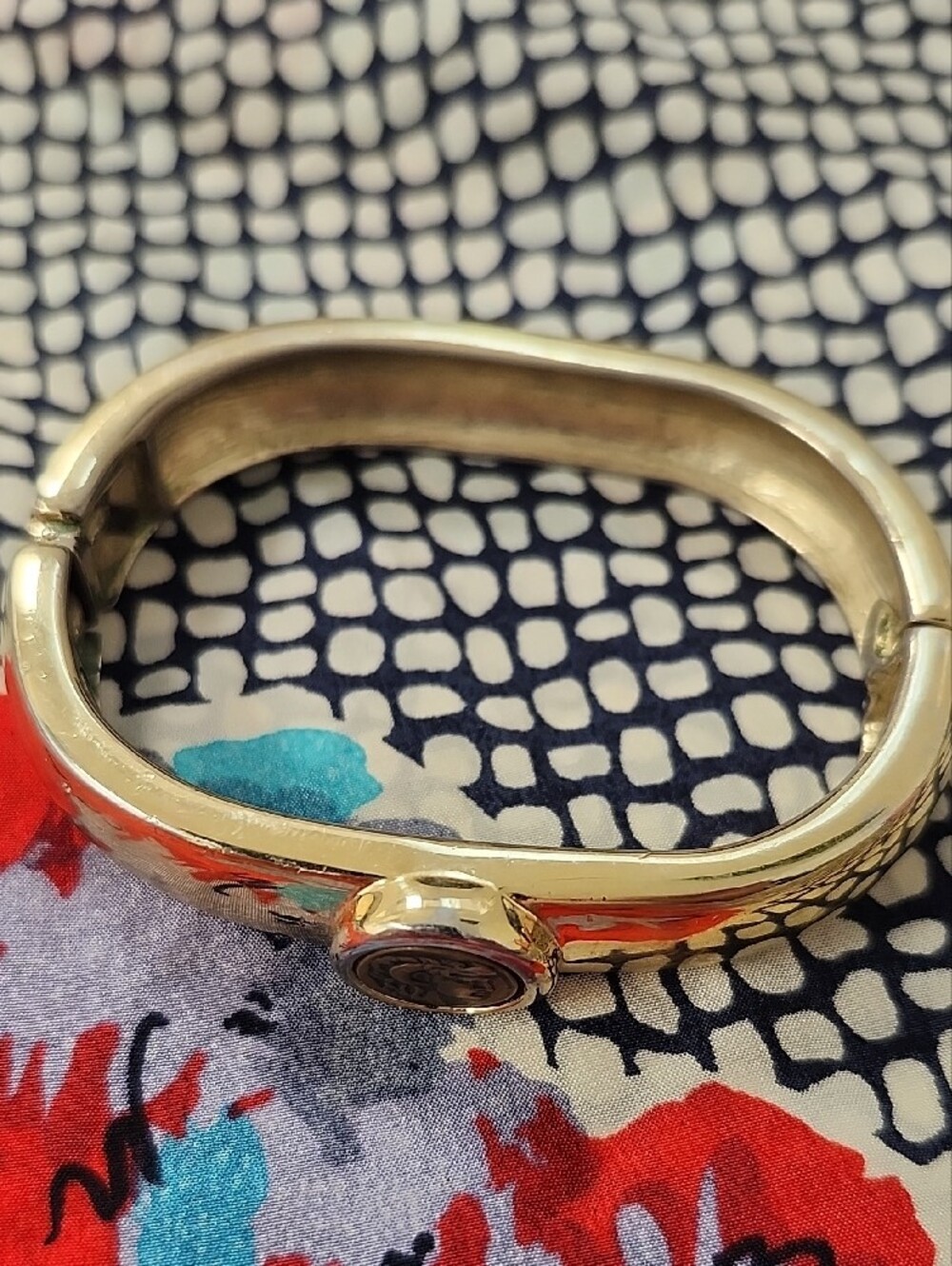 Vintage MMA Metropolitan Museum Art  the Great Gold Coin Bangle Bracelet Pristin - Picture 2 of 6